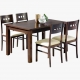 Comedor Lineal con Alero Viena con 6 sillas