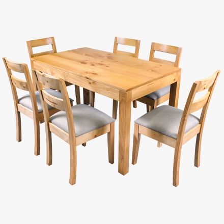 Comedor Lineal-Paola con 6 sillas