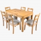 Comedor Lineal-Paola con 6 sillas