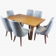 Comedor Paris con 6 sillas