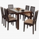 Comedor Amaranta-Mikos con 6 sillas
