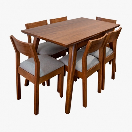 Comedor Vintage con sillas Benjamín Tornillo