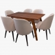Comedor Vintage con sillas Grecia
