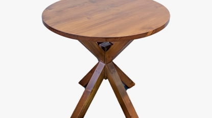 Mesa redonda con base JAS