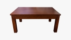Mesa Central Lineal 90 x 50 cm Oscuro